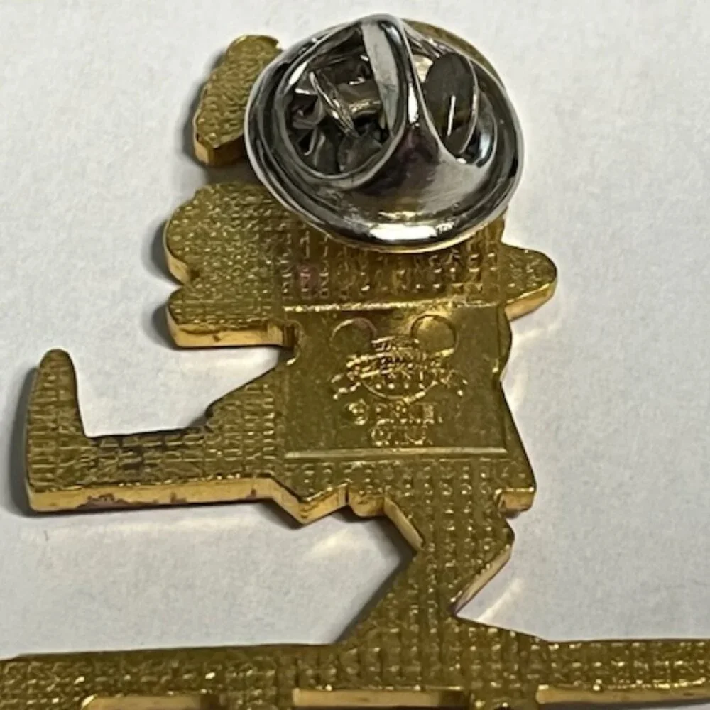 Disney Dangling Surfer Doll w/Ukulele Small World Trading Lapel Hat Vest Pin